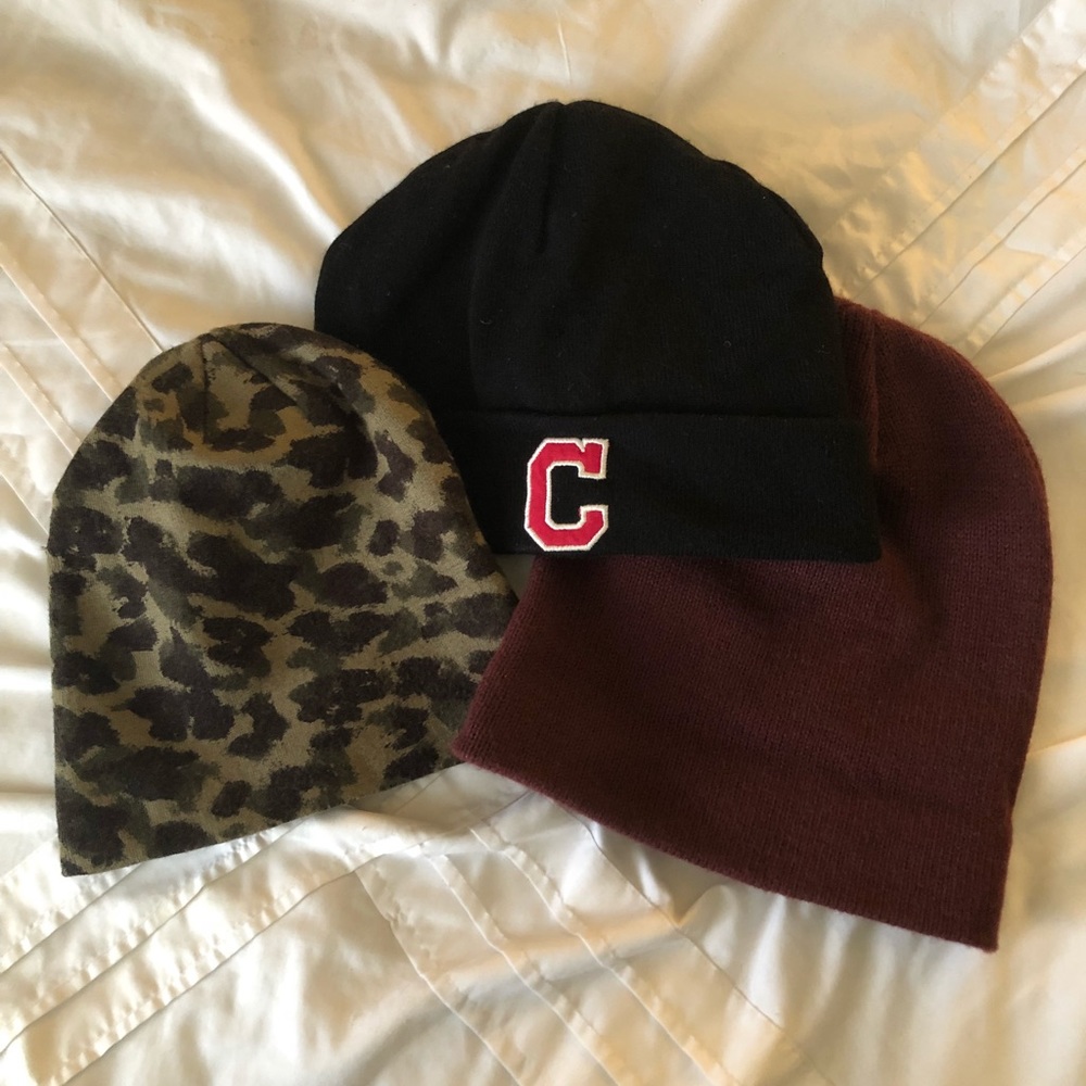 Fitted beanies.
